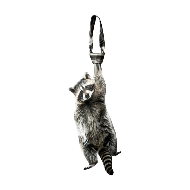Raccoon Tie - Animal Neck Tie